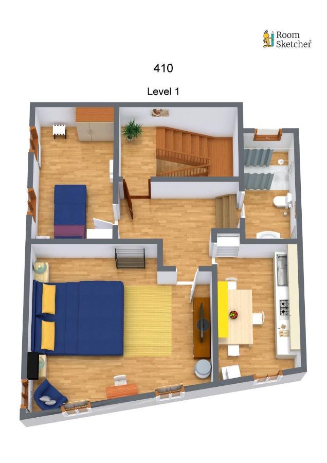 410 San Polo Roky Wifi Center Appartamento *